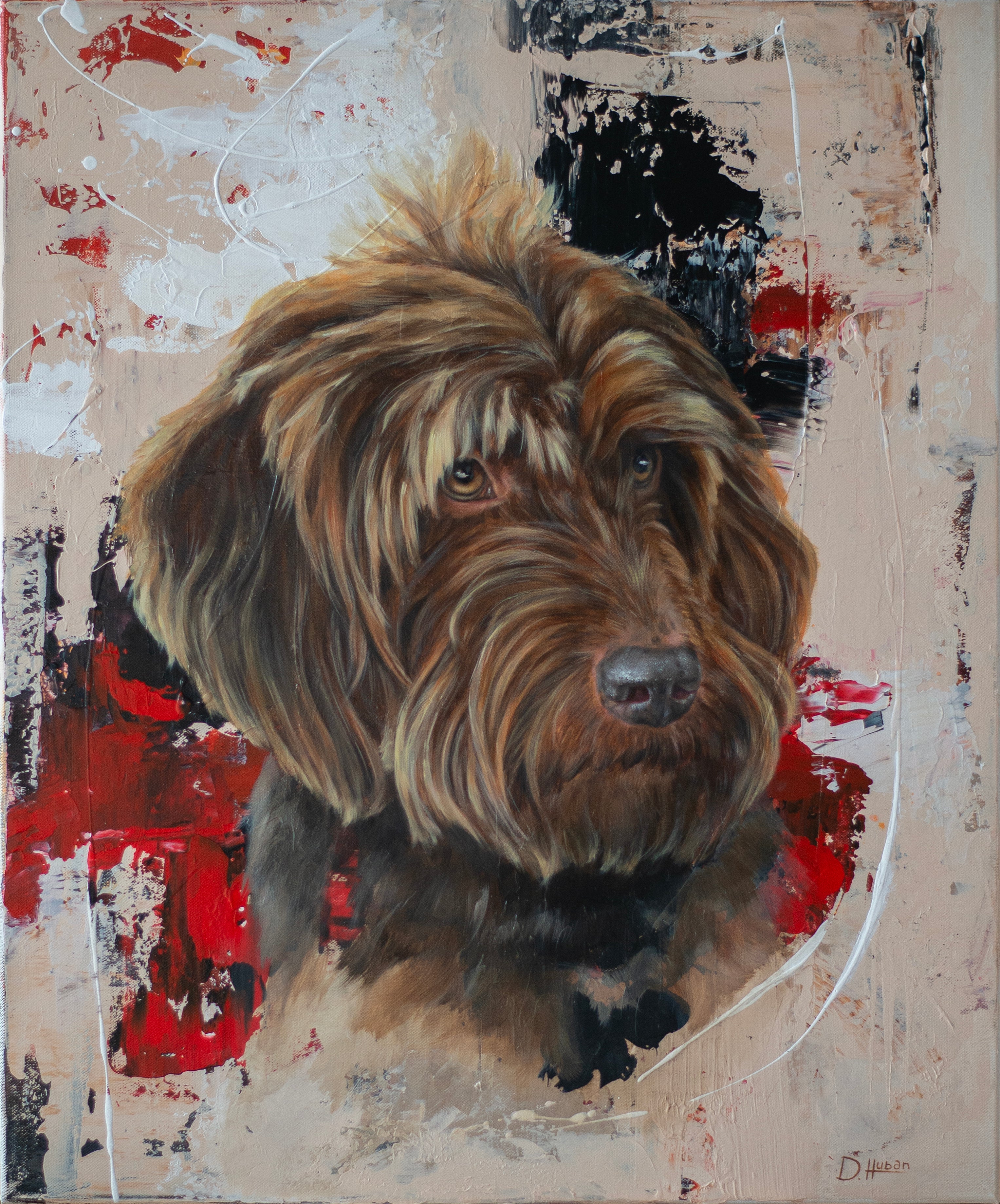 Abstraction Pet Portrait